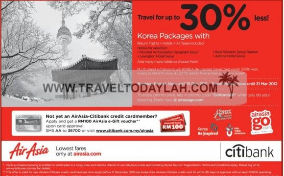 AirAsia, Korea, Vacation