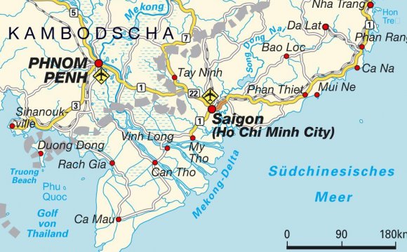 Map Vietnam Beaches