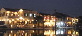 Hoi An, Vietnam at night