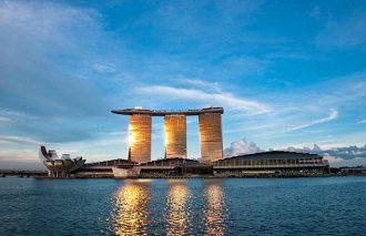 The Marina Bay Sands resort in Singapore