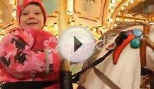 clip 58082949: Holiday christmas time Carusel Little Girl 2