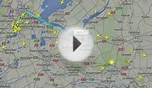 MH17 / MAS 17 MALAYSIA AIRLINE CRASH RADAR MAP (FULL)