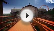 Thunderbird Roller Coaster POV Animation Holiday World 2015